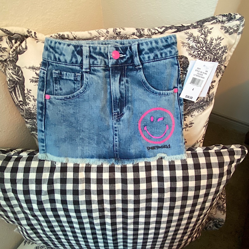 Toddler Girl's Denim Skirt